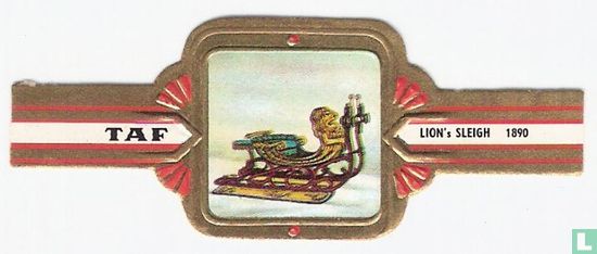 Lion's sleigh 1890 - Image 1
