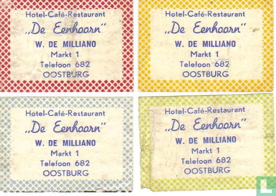 Hotel Café Restaurant De Eenhoorn - W. de Milliano - Image 2