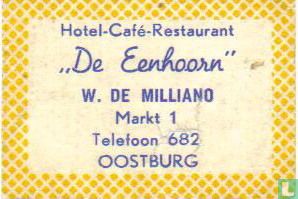 Hotel Café Restaurant De Eenhoorn - W. de Milliano - Image 1