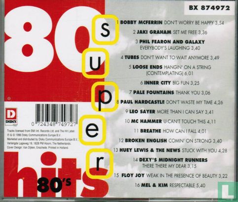 Superhits of the 80's - CD 3 - Bild 2