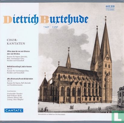Dietrich Buxtehude (1637-1707) - Chor-Kantaten - Afbeelding 1