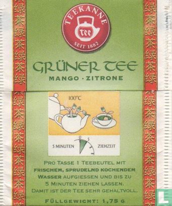 Grüner Tee Mango-Zitrone - Image 2