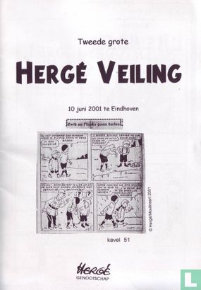 Tweede grote Hergé veiling - Afbeelding 1