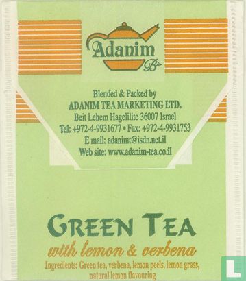 Green Tea with Lemon & Verbena - Image 2