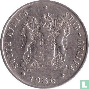South Africa 10 cents 1986 - Image 1