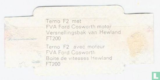 Terno F2 met FVA Ford Cosworth motor Versnellingsbak van Hewland FT200 - Afbeelding 2
