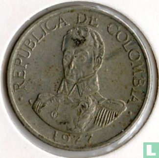 Colombia 1 peso 1977 - Afbeelding 1
