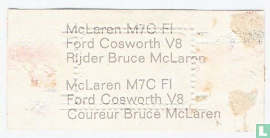 [McLaren M7C FI Ford Cosworth V8 Fahrer Bruce McLaren] - Bild 2