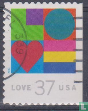 Gruß Briefmarken Liebe