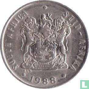 Afrique du Sud 10 cents 1988 - Image 1