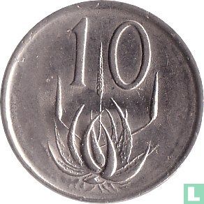 Zuid-Afrika 10 cents 1988 - Afbeelding 2