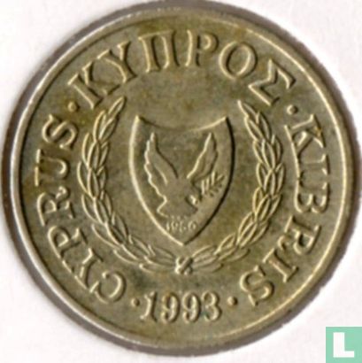 Cyprus 2 cents 1993 - Afbeelding 1