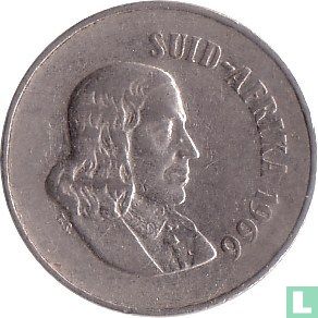 Afrique du Sud 10 cents 1966 (SUID-AFRIKA) - Image 1