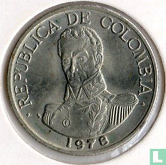 Colombie 1 peso 1978 - Image 1