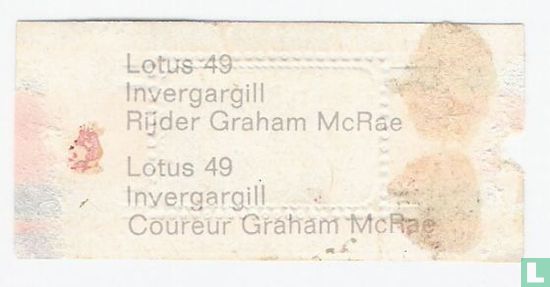 Lotus 49  Invergargill  Coureur Graham McRae - Image 2