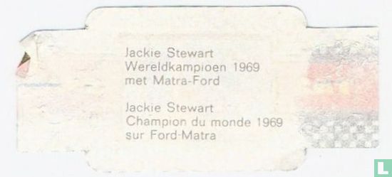 Jackie Stewart  Wereldkampioen 1969 met Matra-Ford - Afbeelding 2