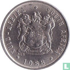 Afrique du Sud 5 cents 1988 - Image 1