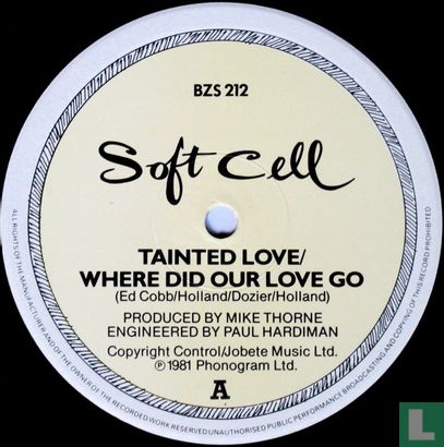 Tainted love/Where did our love go - Afbeelding 3