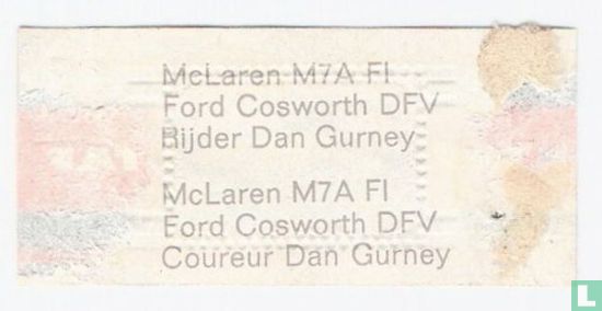 [McLaren M7A FI Ford Cosworth DFV  Fahrer Dan Gurney] - Bild 2