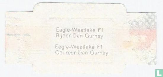 Eagle-Westlake F1 Rijder Dan Gurney - Afbeelding 2