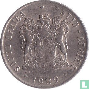 South Africa 10 cents 1989 - Image 1