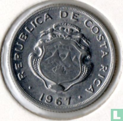 Costa Rica 10 centimos 1967 - Image 1
