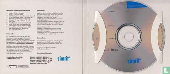 Simrit CD-ROM Katalog, Version 3.1, deutsch - Bild 3
