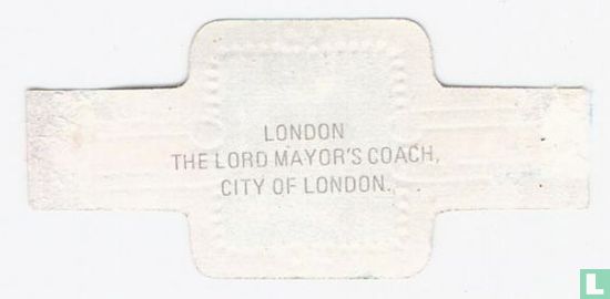 The Lord Mayor's Coach, City of London - Afbeelding 2