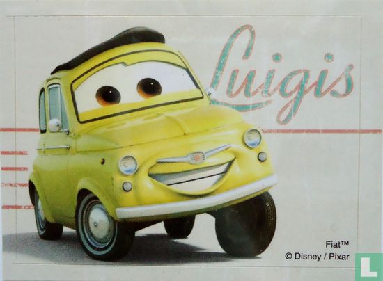 Cars sticker - Luigi