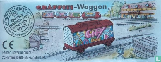 Graffiti-Zug - Graffiti-Waggon "City" - Afbeelding 1