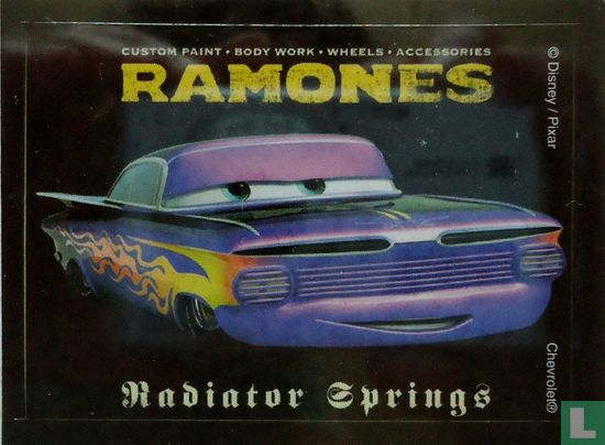 Cars sticker - Ramones
