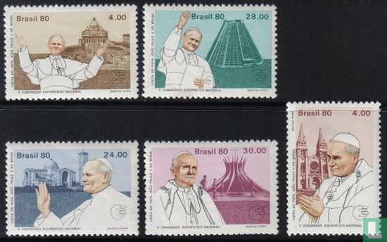 Bezoek van paus Johannes Paulus II