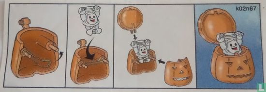 Spookje in pompoen - Afbeelding 2