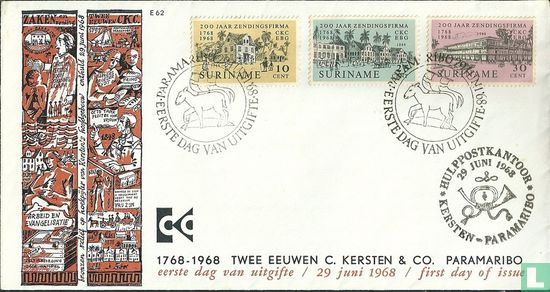 Société de mission C. Kersten &Co.1768-1968