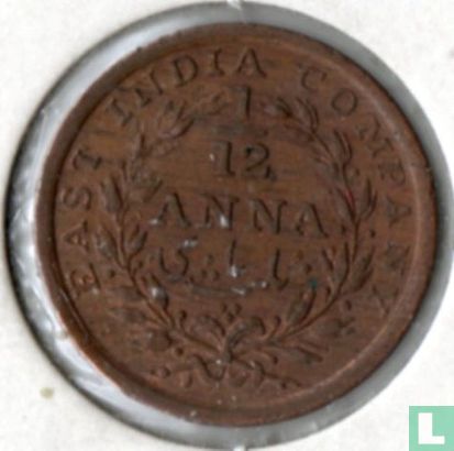 Brits-Indië 1/12 anna 1835 (18 mm) - Afbeelding 2