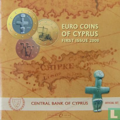 Cyprus mint set 2008 "Central Bank of Cyprus" - Image 1