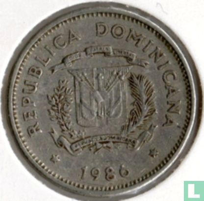 Dominican Republic 5 centavos 1986 - Image 1