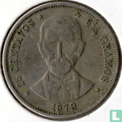 Dominicaanse Republiek 25 centavos 1979 - Afbeelding 1