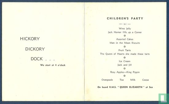 Children's party menu - Image 3
