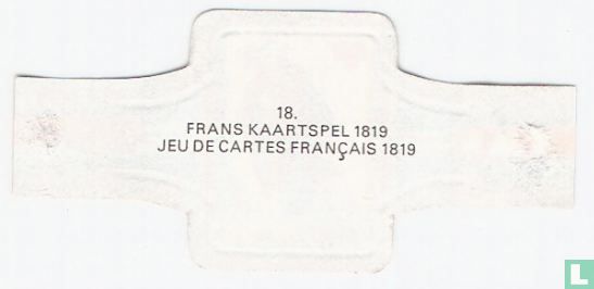 Frans kaartspel 1819  - Afbeelding 2