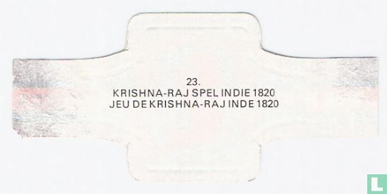 Krishna-Raj spel Indië 1820 - Afbeelding 2
