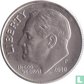 United States 1 dime 2010 (P) - Image 1
