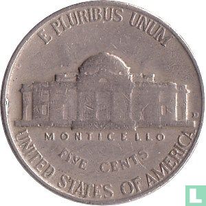 États-Unis 5 cents 1952 (D) - Image 2
