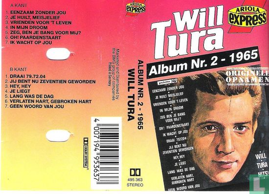 Will Tura-Album Nr.2-1965 - Afbeelding 2