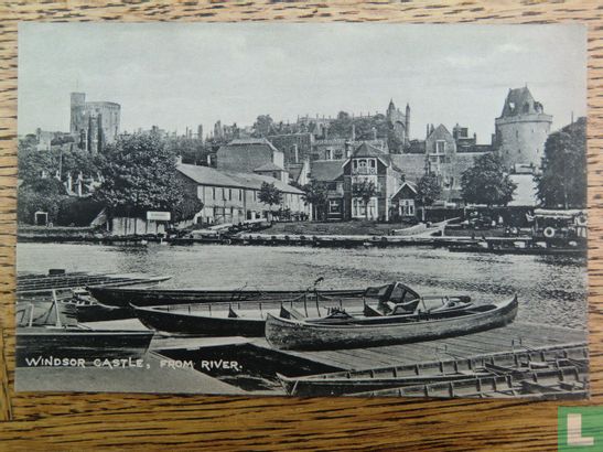Windsor castle from river