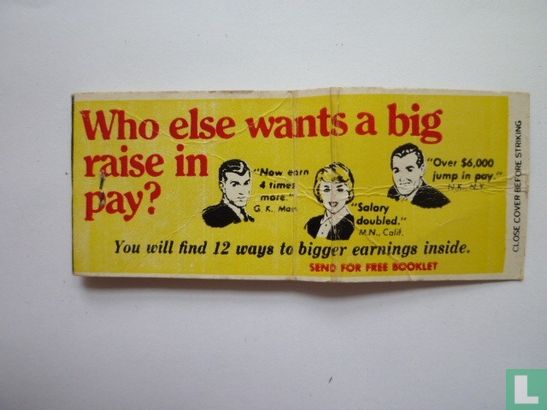 Who else wants a big raise in pay?