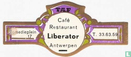 TAF Café Restaurant Liberator Antwerpen - Komedieplein 17 - T. 33.63.59  - Afbeelding 1