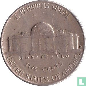 Vereinigte Staaten 5 Cent 1951 (D) - Bild 2