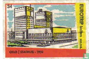 Oslo  stadhuis - 1950