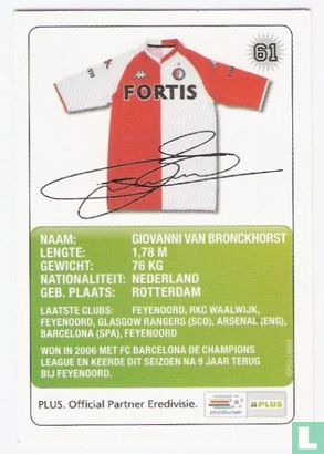 Feyenoord: Giovanni van Bronckhorst - Afbeelding 2